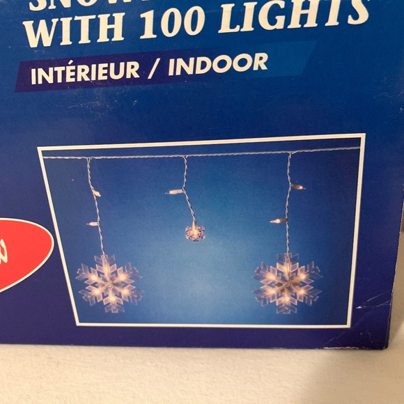 Danson Snowflakes With 100 Lights Indoor - Picture 3 of 7